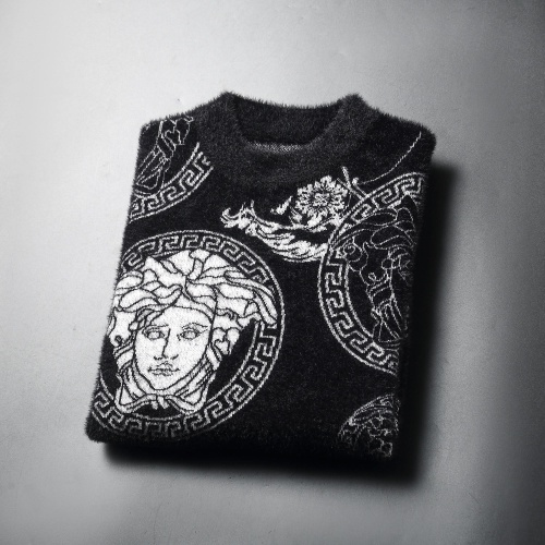 Replica Versace Sweaters Long Sleeved For Men #1161853 $45.00 USD for Wholesale