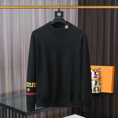Replica Versace Sweaters Long Sleeved For Men #1161874, $45.00 USD, [ITEM#1161874], Replica Versace Sweaters outlet from China