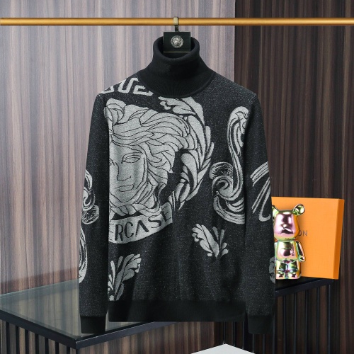 Replica Versace Sweaters Long Sleeved For Men #1161878, $45.00 USD, [ITEM#1161878], Replica Versace Sweaters outlet from China
