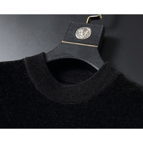Replica Versace Sweaters Long Sleeved For Men #1161885 $48.00 USD for Wholesale