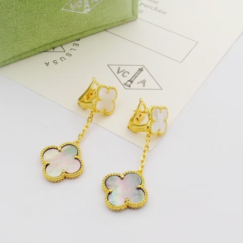 Replica Van Cleef &amp; Arpels Earrings For Women #1162163, $34.00 USD, [ITEM#1162163], Replica Van Cleef &amp; Arpels Earrings outlet from China