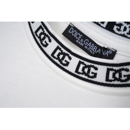 Replica Dolce & Gabbana D&G T-Shirts Short Sleeved For Unisex #1162299 $32.00 USD for Wholesale