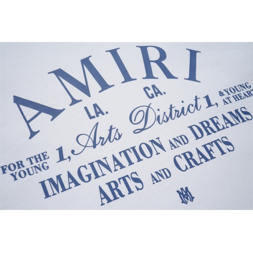 Replica Amiri T-Shirts Short Sleeved For Unisex #1162394 $32.00 USD for Wholesale