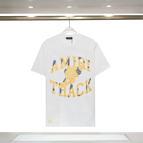 Replica Amiri T-Shirts Short Sleeved For Unisex #1162459, $34.00 USD, [ITEM#1162459], Replica Amiri T-Shirts outlet from China