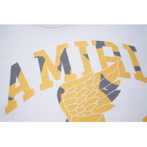 Replica Amiri T-Shirts Short Sleeved For Unisex #1162459 $34.00 USD for Wholesale