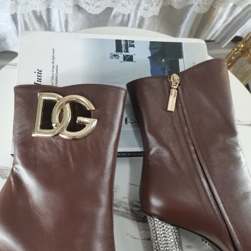 Replica Dolce & Gabbana D&G Boots For Women #1162514 $172.00 USD for Wholesale
