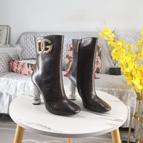 Replica Dolce &amp; Gabbana D&amp;G Boots For Women #1162516, $172.00 USD, [ITEM#1162516], Replica Dolce &amp; Gabbana D&amp;G Boots outlet from China