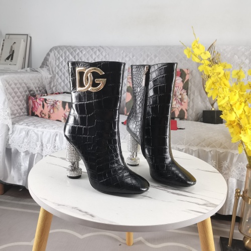 Replica Dolce &amp; Gabbana D&amp;G Boots For Women #1162517, $172.00 USD, [ITEM#1162517], Replica Dolce &amp; Gabbana D&amp;G Boots outlet from China