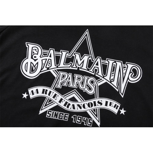 Replica Balmain T-Shirts Short Sleeved For Men #1162547 $32.00 USD for Wholesale