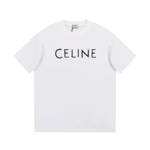 Replica Celine T-Shirts Short Sleeved For Unisex #1162655, $42.00 USD, [ITEM#1162655], Replica Celine T-Shirts outlet from China