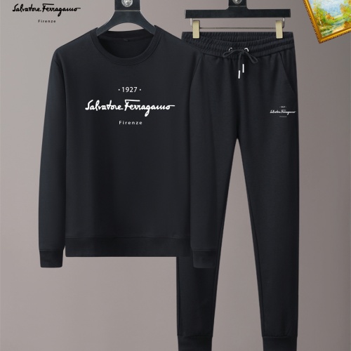 Replica Salvatore Ferragamo Tracksuits Long Sleeved For Men #1162972, $64.00 USD, [ITEM#1162972], Replica Salvatore Ferragamo Tracksuits outlet from China