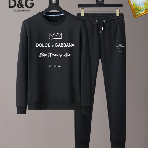 Replica Dolce &amp; Gabbana D&amp;G Tracksuits Long Sleeved For Men #1162993, $64.00 USD, [ITEM#1162993], Replica Dolce &amp; Gabbana D&amp;G Tracksuits outlet from China