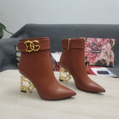 Replica Dolce &amp; Gabbana D&amp;G Boots For Women #1163107, $172.00 USD, [ITEM#1163107], Replica Dolce &amp; Gabbana D&amp;G Boots outlet from China
