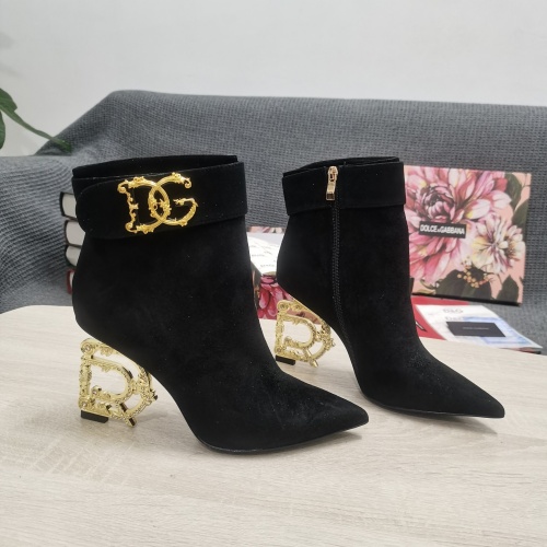 Replica Dolce &amp; Gabbana D&amp;G Boots For Women #1163109, $172.00 USD, [ITEM#1163109], Replica Dolce &amp; Gabbana D&amp;G Boots outlet from China