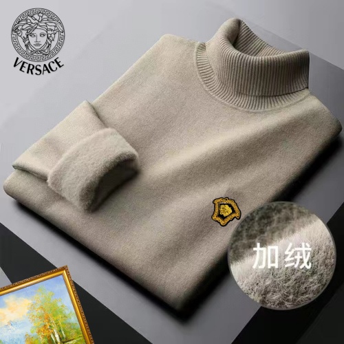 Replica Versace Sweaters Long Sleeved For Men #1163150, $48.00 USD, [ITEM#1163150], Replica Versace Sweaters outlet from China