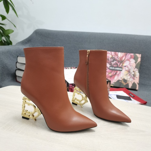 Replica Dolce &amp; Gabbana D&amp;G Boots For Women #1163199, $165.00 USD, [ITEM#1163199], Replica Dolce &amp; Gabbana D&amp;G Boots outlet from China