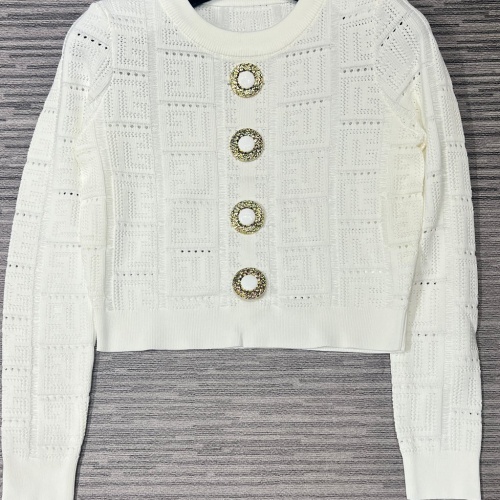 Replica Balmain Sweaters Long Sleeved For Women #1163306, $80.00 USD, [ITEM#1163306], Replica Balmain Sweaters outlet from China