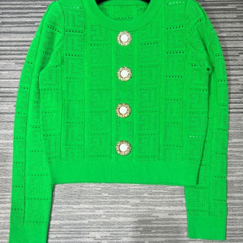 Replica Balmain Sweaters Long Sleeved For Women #1163308, $80.00 USD, [ITEM#1163308], Replica Balmain Sweaters outlet from China