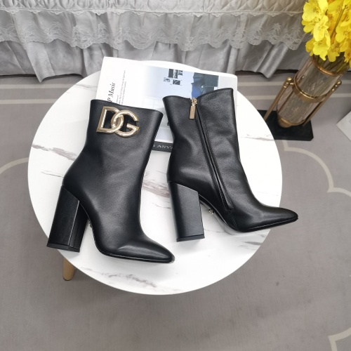 Replica Dolce &amp; Gabbana D&amp;G Boots For Women #1163371, $160.00 USD, [ITEM#1163371], Replica Dolce &amp; Gabbana D&amp;G Boots outlet from China