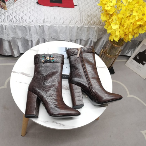 Replica Dolce &amp; Gabbana D&amp;G Boots For Women #1163380, $160.00 USD, [ITEM#1163380], Replica Dolce &amp; Gabbana D&amp;G Boots outlet from China