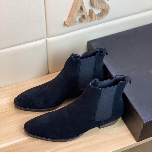 Replica Yves Saint Laurent YSL Boots For Men #1163412 $102.00 USD for Wholesale