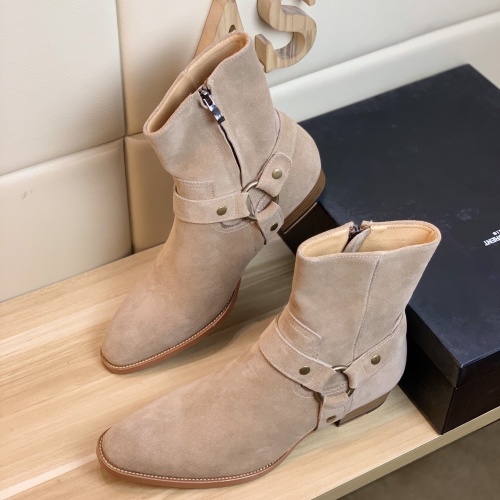 Replica Yves Saint Laurent YSL Boots For Men #1163415 $108.00 USD for Wholesale