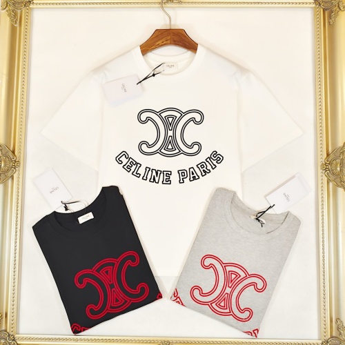Replica Celine T-Shirts Short Sleeved For Women #1163504 $52.00 USD for Wholesale