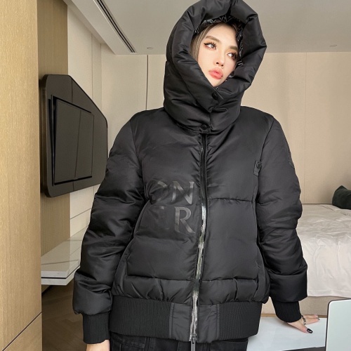 Replica Moncler Down Feather Coat Long Sleeved For Women #1163576 $140.00 USD for Wholesale