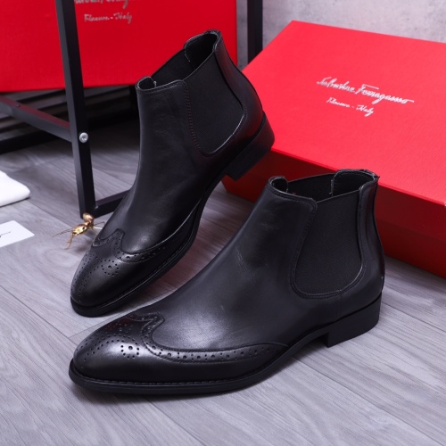 Replica Salvatore Ferragamo Boots For Men #1163594, $92.00 USD, [ITEM#1163594], Replica Salvatore Ferragamo Boots outlet from China