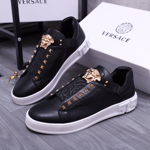 Replica Versace Casual Shoes For Men #1163608, $72.00 USD, [ITEM#1163608], Replica Versace Casual Shoes outlet from China
