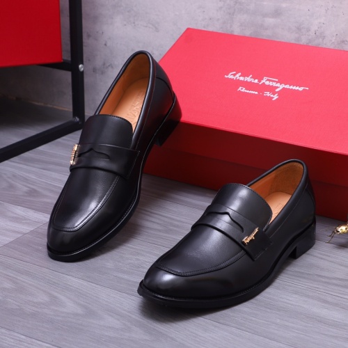 Replica Salvatore Ferragamo Leather Shoes For Men #1163674, $82.00 USD, [ITEM#1163674], Replica Salvatore Ferragamo Leather Shoes outlet from China