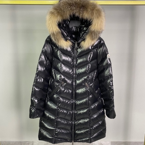 Replica Moncler Down Feather Coat Long Sleeved For Women #1163678, $245.00 USD, [ITEM#1163678], Replica Moncler Down Feather Coat outlet from China