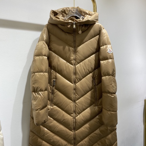 Replica Moncler Down Feather Coat Long Sleeved For Women #1163681, $182.00 USD, [ITEM#1163681], Replica Moncler Down Feather Coat outlet from China