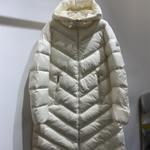 Replica Moncler Down Feather Coat Long Sleeved For Women #1163684, $182.00 USD, [ITEM#1163684], Replica Moncler Down Feather Coat outlet from China