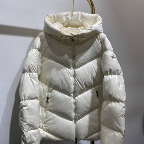 Replica Moncler Down Feather Coat Long Sleeved For Women #1163690, $160.00 USD, [ITEM#1163690], Replica Moncler Down Feather Coat outlet from China