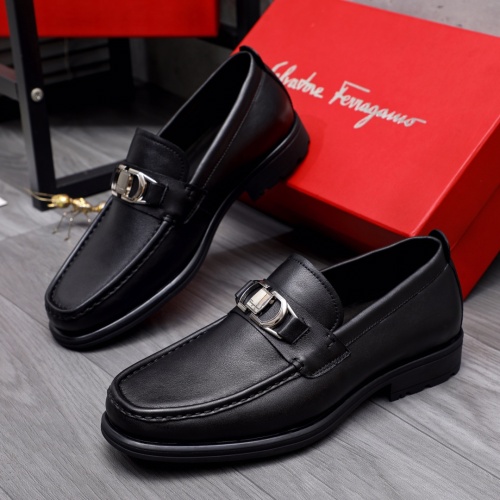 Replica Salvatore Ferragamo Leather Shoes For Men #1163727, $85.00 USD, [ITEM#1163727], Replica Salvatore Ferragamo Leather Shoes outlet from China