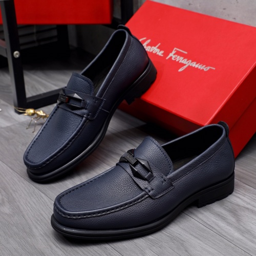 Replica Salvatore Ferragamo Leather Shoes For Men #1163731, $85.00 USD, [ITEM#1163731], Replica Salvatore Ferragamo Leather Shoes outlet from China