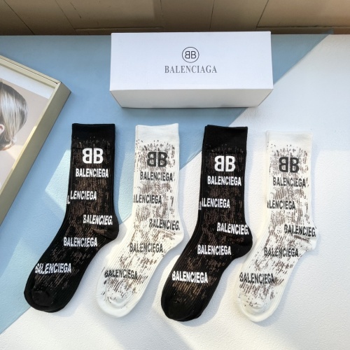 Replica Balenciaga Socks #1163787 $34.00 USD for Wholesale