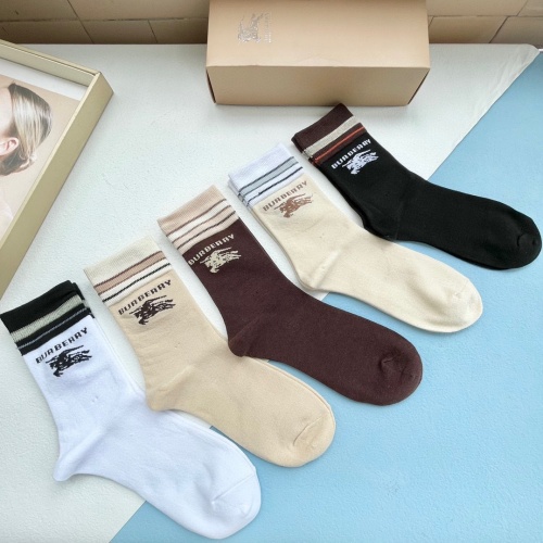Replica Burberry Socks #1163799 $29.00 USD for Wholesale