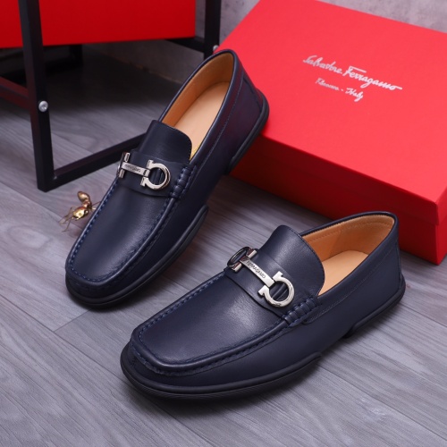 Replica Salvatore Ferragamo Leather Shoes For Men #1163903, $92.00 USD, [ITEM#1163903], Replica Salvatore Ferragamo Leather Shoes outlet from China
