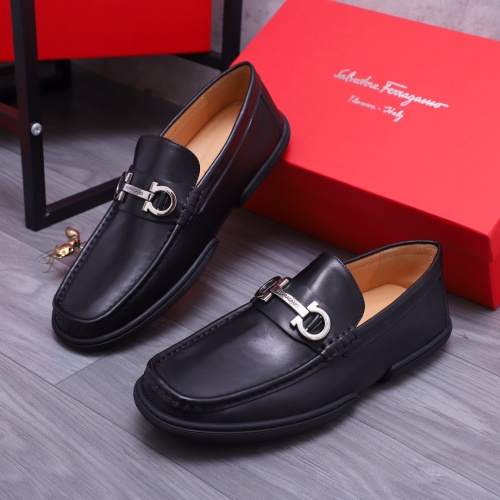 Replica Salvatore Ferragamo Leather Shoes For Men #1163904, $92.00 USD, [ITEM#1163904], Replica Salvatore Ferragamo Leather Shoes outlet from China