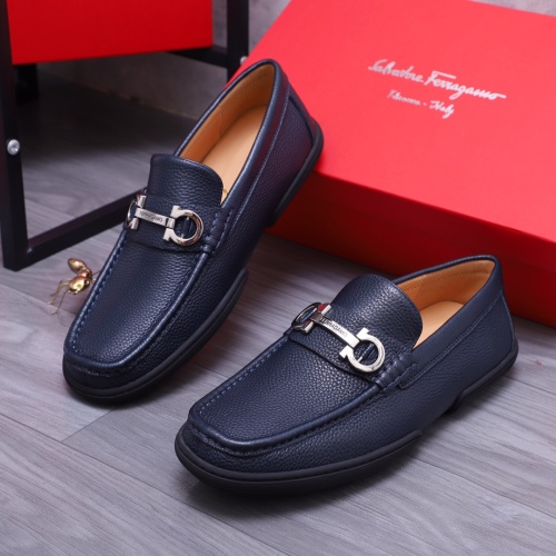 Replica Salvatore Ferragamo Leather Shoes For Men #1163923, $92.00 USD, [ITEM#1163923], Replica Salvatore Ferragamo Leather Shoes outlet from China