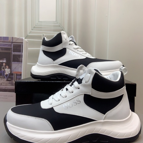 Replica Boss High Top Shoes For Men #1164129, $85.00 USD, [ITEM#1164129], Replica Boss High Top Shoes outlet from China
