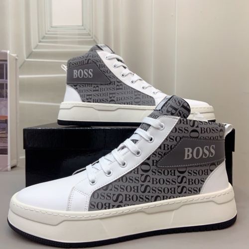 Replica Boss High Top Shoes For Men #1164150, $80.00 USD, [ITEM#1164150], Replica Boss High Top Shoes outlet from China