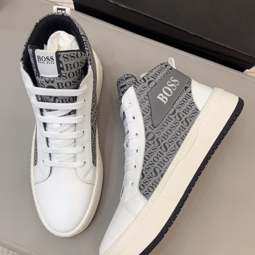 Replica Boss High Top Shoes For Men #1164150 $80.00 USD for Wholesale