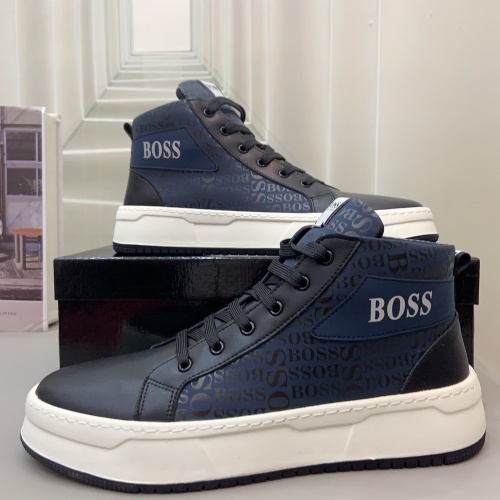 Replica Boss High Top Shoes For Men #1164152 $80.00 USD for Wholesale