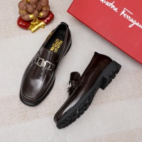 $85.00 USD Salvatore Ferragamo Leather Shoes For Men #1156738