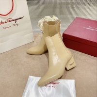 $128.00 USD Salvatore Ferragamo Boots For Women #1158269