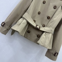 $155.00 USD Burberry Trench Coat Long Sleeved For Women #1163219