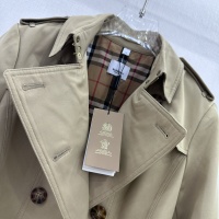 $155.00 USD Burberry Trench Coat Long Sleeved For Women #1163219